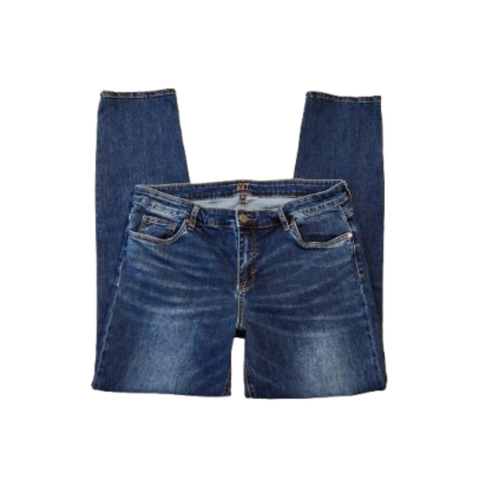 KUT from the Kloth High Rise Slouchy Boyfriend Denim Jeans (Size: 14)